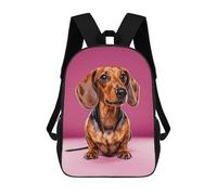 ERSTSNCK Dachshund Weiner Dog Laptop Backpack for Travel Work Cute Bookbag Computer Backpack Casual Daypack