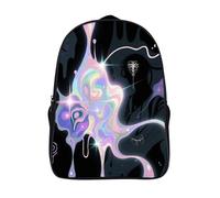 ERSTSNCK Dancer on Star Stage Laptop Backpack for Travel Work, 16In Cute Bookbag, Computer Backpack, Casual Daypack, Abstract Art Graffiti, 40x28x16cm