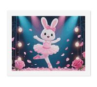 ERSTSNCK Dancing Rabbit Paint by Numbers for Adults Beginner 30x40cm DIY Painting Kit with HD Canvas & Acrylic Paints, Complete Crafts Set for Home Decor, Gifts, Stress Relief