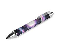 ERSTSNCK Dazzling Time - Tunnel Black Ballpoint Pens Fine Point (0.5mm) Black Ink Pen Retractable Ball Point Pens with Comfortable Full Grip for Journaling, And Office Writing Ideal 1 PCS