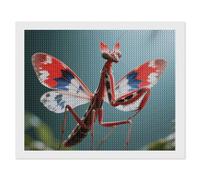 ERSTSNCK Devil's Flower Mantis Diamond Painting Kits for Adults 16"x20" 5D Diamond Art Kits for Beginners DIY Full Drill Round Diamonds Gem Art Crafts Painting for Home Wall Decor