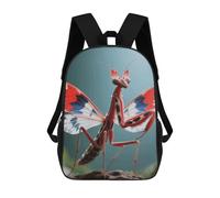ERSTSNCK Devil's Flower Mantis Laptop Backpack for Travel Work Cute Bookbag Computer Backpack Casual Daypack