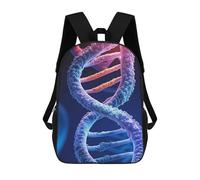 ERSTSNCK DNA Genetic Helix Laptop Backpack for Travel Work Cute Bookbag Computer Backpack Casual Daypack