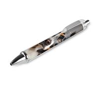 ERSTSNCK Dog Breed Black Ballpoint Pens Fine Point (0.5mm) Black Ink Pen Retractable Ball Point Pens with Comfortable Full Grip for Journaling, And Office Writing Ideal 1 PCS