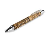 ERSTSNCK Egypt Hieroglyphics Black Ballpoint Pens Fine Point (0.5mm) Black Ink Pen Retractable Ball Point Pens with Comfortable Full Grip for Journaling, And Office Writing Ideal 1 PCS