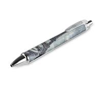 ERSTSNCK Eiffel Tower Winter Rainy Black Ballpoint Pens Fine Point (0.5mm) Black Ink Pen Retractable Ball Point Pens with Comfortable Full Grip for Journaling, And Office Writing Ideal 1 PCS