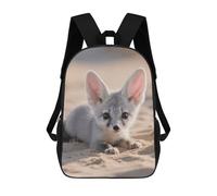 ERSTSNCK Fennec Fox Laptop Backpack for Travel Work Cute Bookbag Computer Backpack Casual Daypack