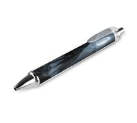 ERSTSNCK Ferocious Howling Wolf Black Ballpoint Pens Fine Point (0.5mm) Black Ink Pen Retractable Ball Point Pens with Comfortable Full Grip for Journaling, And Office Writing Ideal 1 PCS