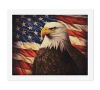 ERSTSNCK Flag And Eagle Paint by Numbers for Adults Beginner 40x50cm DIY Painting Kit with HD Canvas & Acrylic Paints, Complete Crafts Set for Home Decor, Gifts, Stress Relief