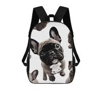 ERSTSNCK French Bulldog Laptop Backpack for Travel Work Cute Bookbag Computer Backpack Casual Daypack