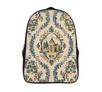 ERSTSNCK French Country Style Laptop Backpack for Travel Work, 16In Cute Bookbag, Computer Backpack, Casual Daypack