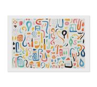 ERSTSNCK Fun Colorful Patterns Diamond Painting Kits for Adults 8"x12" 5D Diamond Art Kits for Beginners DIY Full Drill Round Diamonds Gem Art Crafts Painting for Home Wall Decor