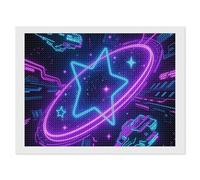 ERSTSNCK Galaxy Space Diamond Painting Kits for Adults 12"x16" 5D Diamond Art Kits for Beginners DIY Full Drill Round Diamonds Gem Art Crafts Painting for Home Wall Decor