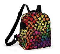 ERSTSNCK Gay Pride Rainbow Small Backpack for Women Mini Backpack Purse Travel Fashion Roomy Shoulder Handbag