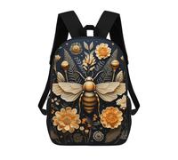 ERSTSNCK Golden Bee Laptop Backpack for Travel Work Cute Bookbag Computer Backpack Casual Daypack
