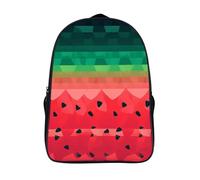 ERSTSNCK Gradient Watermelon Laptop Backpack for Travel Work, 16In Cute Bookbag, Computer Backpack, Casual Daypack, Gradient Watermelon, 40x28x16cm