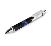 ERSTSNCK Halloween Black Cat Black Ballpoint Pens Fine Point (0.5mm) Black Ink Pen Retractable Ball Point Pens with Comfortable Full Grip for Journaling, And Office Writing Ideal 1 PCS