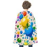 ERSTSNCK Halloween Cloak for Women Men Paint Splatter Pattern Christmas Cape Aldult Costumes Cape for Cosplay Party
