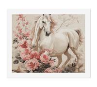 ERSTSNCK Horse Image Paint by Numbers for Adults Beginner 40x50cm DIY Painting Kit with HD Canvas & Acrylic Paints, Complete Crafts Set for Home Decor, Gifts, Stress Relief