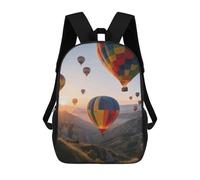 ERSTSNCK Hot Air Balloons Laptop Backpack for Travel Work Cute Bookbag Computer Backpack Casual Daypack