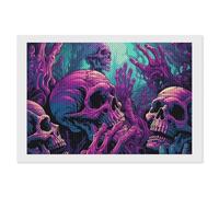 ERSTSNCK Human Hands and Bones Diamond Painting Kits for Adults 8"x12" 5D Diamond Art Kits for Beginners DIY Full Drill Round Diamonds Gem Art Crafts Painting for Home Wall Decor