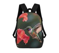 ERSTSNCK Hummingbird Hover Laptop Backpack for Travel Work Cute Bookbag Computer Backpack Casual Daypack