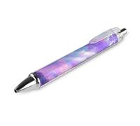 ERSTSNCK Iridescent Forest Black Ballpoint Pens Fine Point (0.5mm) Black Ink Pen Retractable Ball Point Pens with Comfortable Full Grip for Journaling, And Office Writing Ideal 1 PCS