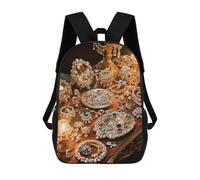 ERSTSNCK Jewelry Feast Laptop Backpack for Travel Work Cute Bookbag Computer Backpack Casual Daypack