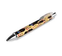 ERSTSNCK Labrador Retriever Dogs Black Ballpoint Pens Fine Point (0.5mm) Black Ink Pen Retractable Ball Point Pens with Comfortable Full Grip for Journaling, And Office Writing Ideal 1 PCS