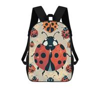 ERSTSNCK Ladybugs Pattern Infinite Speckled Laptop Backpack for Travel Work Cute Bookbag Computer Backpack Casual Daypack