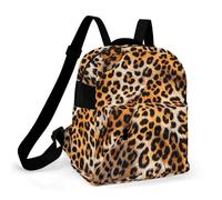 ERSTSNCK Leopard Blanket Small Backpack for Women Mini Backpack Purse Travel Fashion Roomy Shoulder Handbag