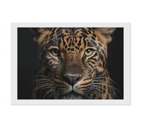 ERSTSNCK Leopard Diamond Painting Kits for Adults 8"x12" 5D Diamond Art Kits for Beginners DIY Full Drill Round Diamonds Gem Art Crafts Painting for Home Wall Decor