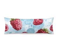 ERSTSNCK Light Blue Pattern Body Pillow Pillowcase 20"x54" Lumbar Throw Pillow Covers with Hidden Zipper Breathable & Cozy Full Long Bodypillow Case Cover for Sleeping Bedroom Couch Sofa Decor