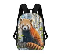 ERSTSNCK Little Red Panda Laptop Backpack for Travel Work Cute Bookbag Computer Backpack Casual Daypack