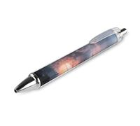 ERSTSNCK Mammatus Cloud Formation Black Ballpoint Pens Fine Point (0.5mm) Black Ink Pen Retractable Ball Point Pens with Comfortable Full Grip for Journaling, And Office Writing Ideal 1 PCS