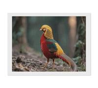 ERSTSNCK Mandarin Duck Diamond Painting Kits for Adults 12"x16" 5D Diamond Art Kits for Beginners DIY Full Drill Round Diamonds Gem Art Crafts Painting for Home Wall Decor