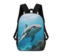 ERSTSNCK Marine Animal Laptop Backpack for Travel Work Cute Bookbag Computer Backpack Casual Daypack