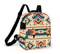 ERSTSNCK Native American Small Backpack for Women Mini Backpack Purse Travel Fashion Roomy Shoulder Handbag