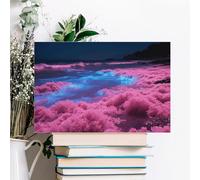 ERSTSNCK Noctiluca Bloom Wall Decor For Living Room Large Canvas Wall Art For Bedroom Modern Office Pictures Wall Artwork Landscape Paintings Canvas Art Prints Home Decorations 18x12inch(45x30cm)