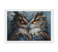 ERSTSNCK Owl Diamond Painting Kits for Adults 8"x12" 5D Diamond Art Kits for Beginners DIY Full Drill Round Diamonds Gem Art Crafts Painting for Home Wall Decor