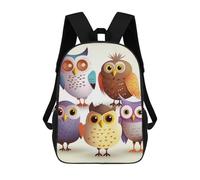 ERSTSNCK Owls Birds Laptop Backpack for Travel Work Cute Bookbag Computer Backpack Casual Daypack