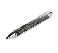 ERSTSNCK Peacock Black Ballpoint Pens Fine Point (0.5mm) Black Ink Pen Retractable Ball Point Pens with Comfortable Full Grip for Journaling, And Office Writing Ideal 1 PCS