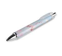 ERSTSNCK Pink Flamingos Black Ballpoint Pens Fine Point (0.5mm) Black Ink Pen Retractable Ball Point Pens with Comfortable Full Grip for Journaling, And Office Writing Ideal 1 PCS