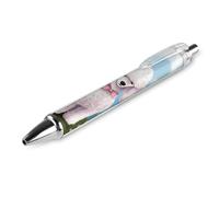 ERSTSNCK Poodles Dogs Black Ballpoint Pens Fine Point (0.5mm) Black Ink Pen Retractable Ball Point Pens with Comfortable Full Grip for Journaling, And Office Writing Ideal 1 PCS