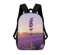 ERSTSNCK Purple Lavender Laptop Backpack for Travel Work Cute Bookbag Computer Backpack Casual Daypack