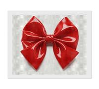 ERSTSNCK Red Bow Diamond Painting Kits for Adults 16"x20" 5D Diamond Art Kits for Beginners DIY Full Drill Round Diamonds Gem Art Crafts Painting for Home Wall Decor