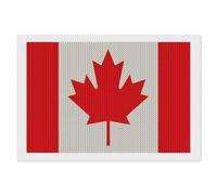 ERSTSNCK Retro Canada Flag Pattern Diamond Painting Kits for Adults 8"x12" 5D Diamond Art Kits for Beginners DIY Full Drill Round Diamonds Gem Art Crafts Painting for Home Wall Decor