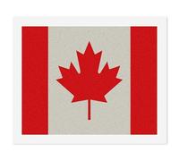 ERSTSNCK Retro Canada Flag Pattern Paint by Numbers for Adults Beginner 40x50cm DIY Painting Kit with HD Canvas & Acrylic Paints, Complete Crafts Set for Home Decor, Gifts, Stress Relief