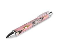 ERSTSNCK Schnauzer Black Ballpoint Pens Fine Point (0.5mm) Black Ink Pen Retractable Ball Point Pens with Comfortable Full Grip for Journaling, And Office Writing Ideal 1 PCS