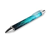ERSTSNCK Siphonophore Black Ballpoint Pens Fine Point (0.5mm) Black Ink Pen Retractable Ball Point Pens with Comfortable Full Grip for Journaling, And Office Writing Ideal 1 PCS